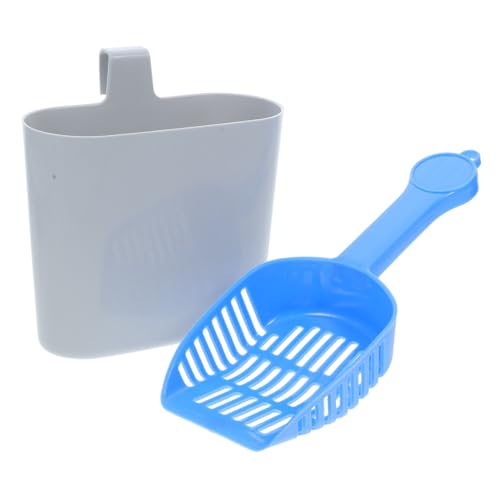 COLLBATH Sichere Und Robuste Katzenstreuschaufel Und - 2 Große Schaufeln Zum Entfernen Von Festem Abfall Und Zur Einfachen Pflege Der Katzentoilette. von COLLBATH