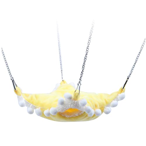 COLLBATH Hängematte Für Haustiere Meerschweinchen-hängematte Chinchilla-schlafbett Meerschweinchen Zum Aufhängen Kätzchen Spielzeug Hündchenspielzeug Spielzeug Für Meerschweinchen Yellow COLLBATH Hängematte Für Haustiere Meerschweinchen-hängematte Chinchilla-schlafbett Meerschweinchen Zum Aufhängen Kätzchen Spielzeug Hündchenspielzeug Spielzeug Für Meerschweinchen Yellow von COLLBATH