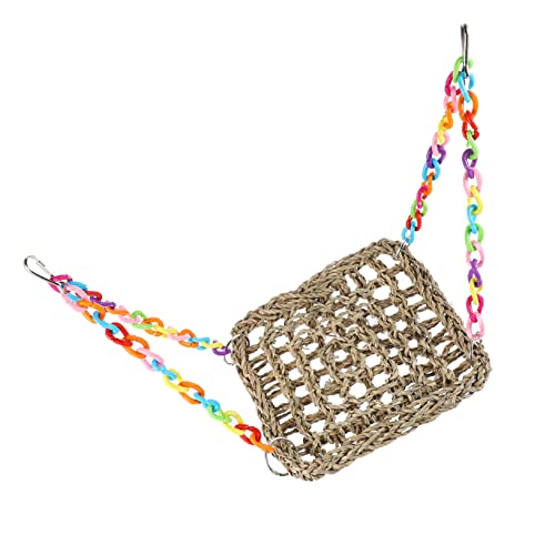 COLLBATH Tragbarer Vogelkäfig Papagei Spielzeug Vogel-hängematte Dekorative Matte Sicheres Vogelzubehör COLLBATH Tragbarer Vogelkäfig Papagei Spielzeug Vogel-hängematte Dekorative Matte Sicheres Vogelzubehör von COLLBATH