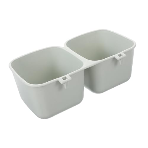 COLLBATH Hängende Futterschüssel Für Haustiere Doppelter Napf Für Hunde Und Katzen Ideal Für Transportkäfige Rutschfestes Design Graugrüne Farbe Perfekte Fütterungslösung Für Welpen COLLBATH Hängende Futterschüssel Für Haustiere Doppelter Napf Für Hunde Und Katzen Ideal Für Transportkäfige Rutschfestes Design Graugrüne Farbe Perfekte Fütterungslösung Für Welpen von COLLBATH