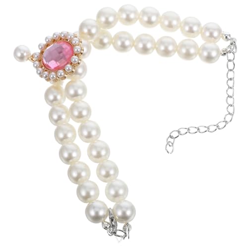 COLLBATH Halskette mit Haustierperlen Plüsch Plüschtiere schmuck Kragen Hund liefert Halsband Kit Düse hundezubehör katzenzubehör Halskette mit Hundeketten kleine haustieranhänger Abs Rosa COLLBATH Halskette mit Haustierperlen Plüsch Plüschtiere schmuck Kragen Hund liefert Halsband Kit Düse hundezubehör katzenzubehör Halskette mit Hundeketten kleine haustieranhänger Abs Rosa von COLLBATH