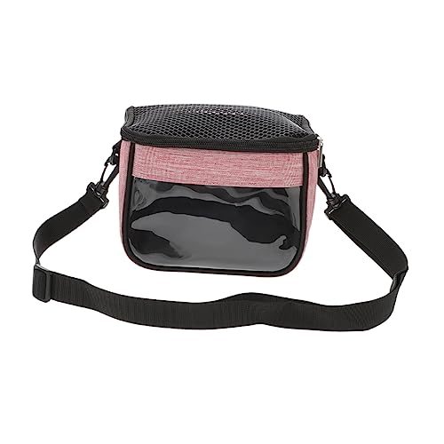 COLLBATH Pet Carrier Hamster Aus Tasche Multifunktionaler Rattenträger Rattenzubehör Kompakter Meerschweinchenträger Hamstertragetasche Täglicher Hamstertransporter Mini-zubehör Oxford-Stoff Rosa COLLBATH Pet Carrier Hamster Aus Tasche Multifunktionaler Rattenträger Rattenzubehör Kompakter Meerschweinchenträger Hamstertragetasche Täglicher Hamstertransporter Mini-zubehör Oxford-Stoff Rosa von COLLBATH