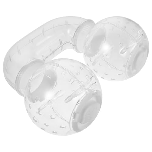 COLLBATH Hamster-Erkundungsspielzeug - Hamsterröhrentunnel aus Kunststoff - Transparente Röhre für die Aktivität Kleiner Haustiere - Ersatz-Tunnelröhrenspielzeug COLLBATH Hamster-Erkundungsspielzeug - Hamsterröhrentunnel aus Kunststoff - Transparente Röhre für die Aktivität Kleiner Haustiere - Ersatz-Tunnelröhrenspielzeug von COLLBATH
