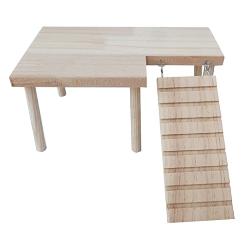 COLLBATH Holz Chinchilla Spielzeug Hamster Plattform Leiter Natürliche Ratte Spielzeug Übung Und Ruhe COLLBATH Holz Chinchilla Spielzeug Hamster Plattform Leiter Natürliche Ratte Spielzeug Übung Und Ruhe von COLLBATH