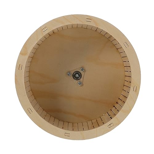 COLLBATH Holzlaufrad Für Hamster Chinchilla Kleintierbedarf Trainingsrad Spielzeug Laufrad Roller Spielzeug Übung COLLBATH Holzlaufrad Für Hamster Chinchilla Kleintierbedarf Trainingsrad Spielzeug Laufrad Roller Spielzeug Übung von COLLBATH
