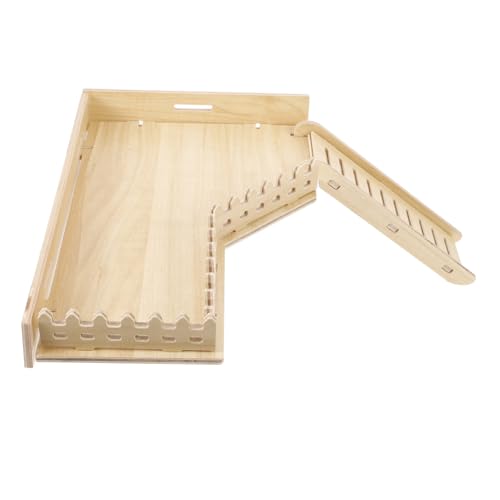 COLLBATH Hamster Massivholz Basiskäfig Plattform Leitern Klettern meerschweinchen käfig Hamstersprungtisch Käfiglandschaftsdekore hölzern COLLBATH Hamster Massivholz Basiskäfig Plattform Leitern Klettern meerschweinchen käfig Hamstersprungtisch Käfiglandschaftsdekore hölzern von COLLBATH