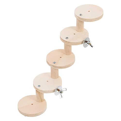 COLLBATH Leiter Spielzeug Holzleiter Für Hamster Holz Kreative Form Natürlich Schön von COLLBATH