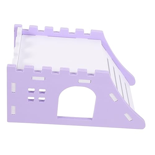 COLLBATH Hamster- Ratte Hamsterdekorationen Für Den Käfig Erhöhtes Hundebett Hamsterleiter Käfig-Chat Hase Haustier Katzenhängematte Käfige Für Meerschweinchen Winzig Violet PVC COLLBATH Hamster- Ratte Hamsterdekorationen Für Den Käfig Erhöhtes Hundebett Hamsterleiter Käfig-Chat Hase Haustier Katzenhängematte Käfige Für Meerschweinchen Winzig Violet PVC von COLLBATH