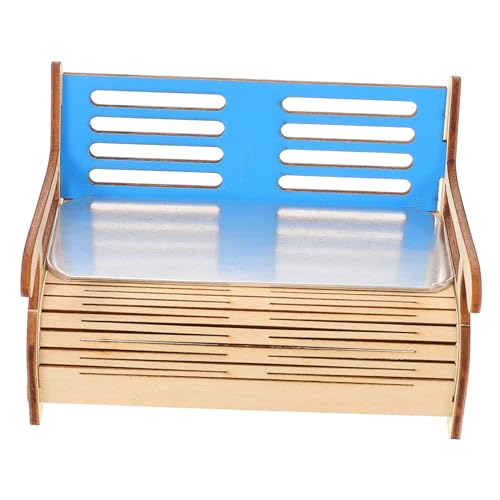 COLLBATH Holz Hamsterhaus Spielzeug Hideout Dekoration Plattform Kleine Tiere Käfig Stand Sofa Versteck Klettern Für Meerschweinchen Eichhörnchen von COLLBATH