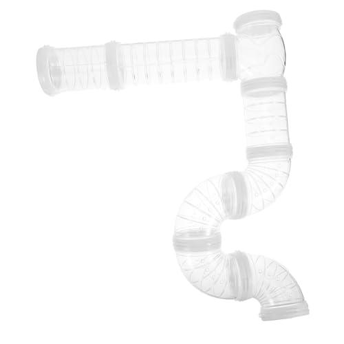 COLLBATH Hamster Tunnel DIY Set Weiß Flexibler Geräuscharmer Hamster Rohr für Bewegung Kreativer Spielspaß Geeignet für Mäuse Ratten und Kleine Haustiere COLLBATH Hamster Tunnel DIY Set Weiß Flexibler Geräuscharmer Hamster Rohr für Bewegung Kreativer Spielspaß Geeignet für Mäuse Ratten und Kleine Haustiere von COLLBATH