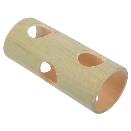 COLLBATH Hamster Tunnel aus Sicheres Versteckspielzeug für Zwerghamster Kauspielzeug und Tunnel für Käfig Mittlere Zufällige Farben Fördert Natürliche Instinkte Zufällige von COLLBATH