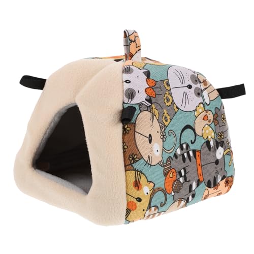 COLLBATH Hamster Käfig Aufhängen Versteck Haus Für Hamster Chinchilla Zubehör Warme Filigranes Hübsche Kleines von COLLBATH