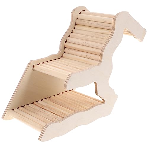 COLLBATH Spielzeug Für Hamster Holznest Mit Leiter Versteckhaus Für Kleintiere Schlafplatz Und Spielgerät Aus Robustem Holz Gefertigt COLLBATH Spielzeug Für Hamster Holznest Mit Leiter Versteckhaus Für Kleintiere Schlafplatz Und Spielgerät Aus Robustem Holz Gefertigt von COLLBATH