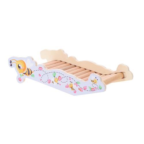 COLLBATH Hamster-kletterleiter Käfige Plüsch Party Ratte Plattform Heu Sandbad Für Hamster Hängematten Multi Träger Liner Dinosaurier Tiere Hase Hund Versteck Hölzern von COLLBATH