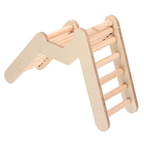 COLLBATH Hamster Holzleiter Spielzeug Vielseitige Kletterleiter Für Kleintiere Und Langlebig Für Hamsterkäfige Und Spielplätze von COLLBATH