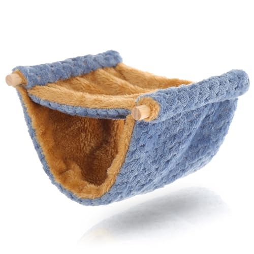 COLLBATH Lovely Hamster Hammock Bequeme Und Warme Hängematte Für Chinchillas Und Kleine Haustiere Dekoratives Schlafnest Aus Hochwertigem Geruchlosem Material Für Hamster Meerschweinchen COLLBATH Lovely Hamster Hammock Bequeme Und Warme Hängematte Für Chinchillas Und Kleine Haustiere Dekoratives Schlafnest Aus Hochwertigem Geruchlosem Material Für Hamster Meerschweinchen von COLLBATH