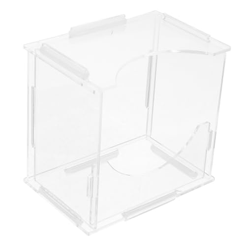 COLLBATH Hamsterfutter Fütterung Chinchilla Futternapf für Hamster Platte füttern Essen Hamstergerichte Rattenschüssel Meerschweinchen Zubehör Hasennapf Rattenfutter Acryl von COLLBATH