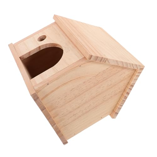 COLLBATH Holzernes Hamsterversteck Haus Für Kleintiere Meerschweinchenkäfig Mit Kompaktem Design Für Hamster Und Meerschweinchen COLLBATH Holzernes Hamsterversteck Haus Für Kleintiere Meerschweinchenkäfig Mit Kompaktem Design Für Hamster Und Meerschweinchen von COLLBATH