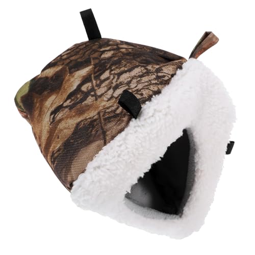 COLLBATH Hamster Versteck Hamster Haus Hamsternest Hamsterhängematte Zartes Hamsterversteck Warme Hamsterhütte Hamsterzubehör Trageversteck von COLLBATH