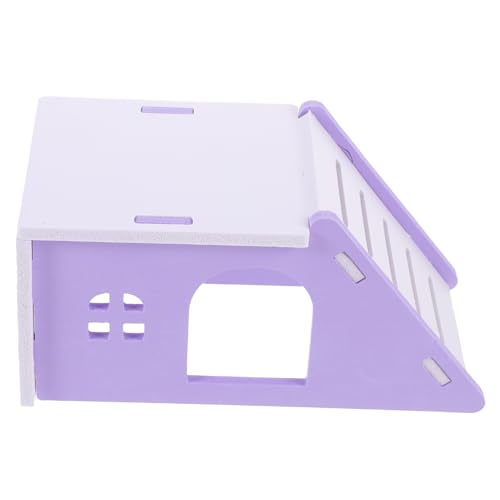 COLLBATH Meerschweinchen Haus Kleintierversteck Hütte Chinchilla Spielzeug Nuss Schlafplatz Für Hamster Ratten Mini Käfig Biotop von COLLBATH