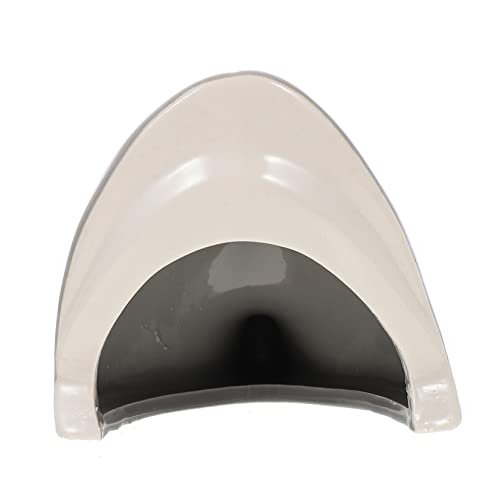 COLLBATH Hamsternest Haustier Bettwäsche Hamsterzimmer Wurf Verstecke hamsterhaus Hamster Hamsterdomizil Hamsterunterkunft nagerhaus Hamster -Versteck Hamsterbedarf Keramik Grey von COLLBATH