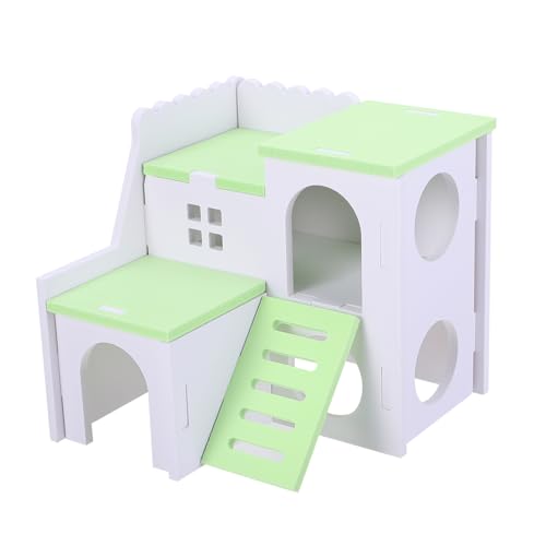 COLLBATH Holz Hamsterhaus Für Kleintiere Schlafhaus Mit Naturmaterial Als Versteck Und Spielzeug Für Hamster Und Igel COLLBATH Holz Hamsterhaus Für Kleintiere Schlafhaus Mit Naturmaterial Als Versteck Und Spielzeug Für Hamster Und Igel von COLLBATH