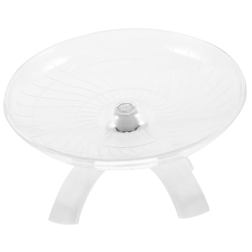 COLLBATH Hamster Spielzeug Heuraufe Meerschweinchen Geräuschloses Hamsterlaufrad Für Kleintiere Hamster Meerschweinchen Und Igel Mit Stabilem Stand Ideales Zubehör Für Haustiere von COLLBATH