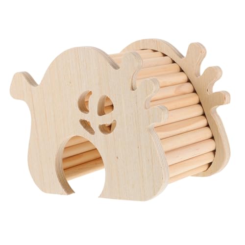 COLLBATH Hamsterhaus aus Holz Leiter Stabiler sicherer Unterschlupf für Hamster Meerschweinchen Ratten Kaninchen COLLBATH Hamsterhaus aus Holz Leiter Stabiler sicherer Unterschlupf für Hamster Meerschweinchen Ratten Kaninchen von COLLBATH