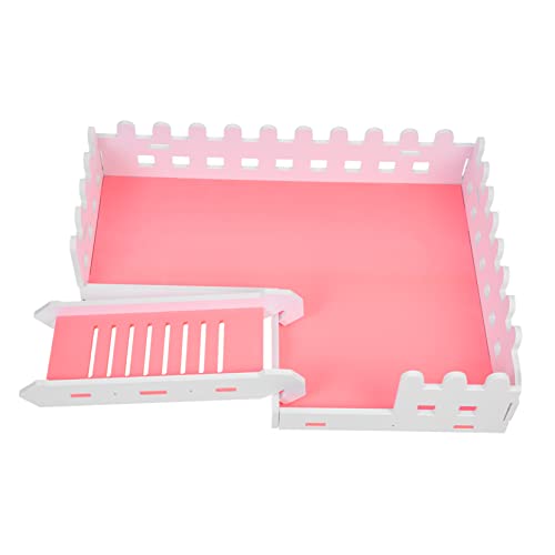 COLLBATH Hamster Kletterplattform Aus Robustem Spielzeug Für Kleintiere Für Hamsterkäfige Fördert Bewegung Und Spaß Nestgestaltung Stufige Station COLLBATH Hamster Kletterplattform Aus Robustem Spielzeug Für Kleintiere Für Hamsterkäfige Fördert Bewegung Und Spaß Nestgestaltung Stufige Station von COLLBATH