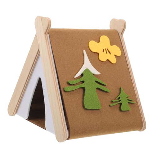 COLLBATH Entzückendes Hamsternest Filz Hamsterbox Haustier Schlafzelt Kleintierversteck Kaninchenhaus Zelt COLLBATH Entzückendes Hamsternest Filz Hamsterbox Haustier Schlafzelt Kleintierversteck Kaninchenhaus Zelt von COLLBATH