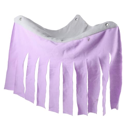COLLBATH Hamster Hängematte Aus Fleece Eckversteck Für Kleintiere Spielplatz Für Meerschweinchen Und Hamster Langlebiges Haustierbett Mit Einstellbarer Höhe von COLLBATH