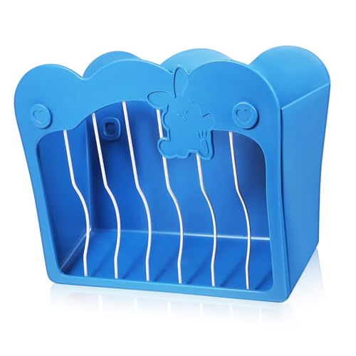 COLLBATH Hasengrasständer Hasenfutterspender Meerschweinchenhalter Kaninchenhalter Kleintierbedarf Futterhäuschen Für Kaninchen Futterstelle Für Kaninchen Häschen-Feeder Plastik Blue COLLBATH Hasengrasständer Hasenfutterspender Meerschweinchenhalter Kaninchenhalter Kleintierbedarf Futterhäuschen Für Kaninchen Futterstelle Für Kaninchen Häschen-Feeder Plastik Blue von COLLBATH