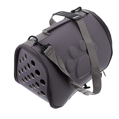 COLLBATH Faltbare Tragetasche Für Haustiere Atmungsaktive Umhängetasche Für Hunde Und Katzen Praktische Transportbox Mit Verstellbarem Schultergurt Und Traggriff Für Reisen Und von COLLBATH