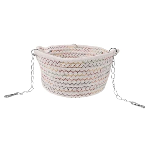 COLLBATH Haustier Hängematte Guinea-Bett Haustier Hängendes Bett Kleintierhängematte Hamsterversteck Für Kleine Haustiere Kleintierhaus Hängende Papageienhängematte Bett Seil COLLBATH Haustier Hängematte Guinea-Bett Haustier Hängendes Bett Kleintierhängematte Hamsterversteck Für Kleine Haustiere Kleintierhaus Hängende Papageienhängematte Bett Seil von COLLBATH