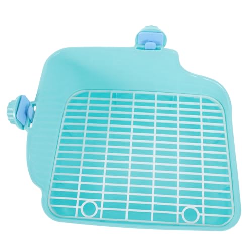 COLLBATH Töpfchentrainingstoilette Für Töpfchentiere Einfaches Toilettentraining Für Haustiere Im Innenbereich Töpfchen Für Kleintiere Hamster Meerschweinchen Frettchen Zufällige Farbe von COLLBATH
