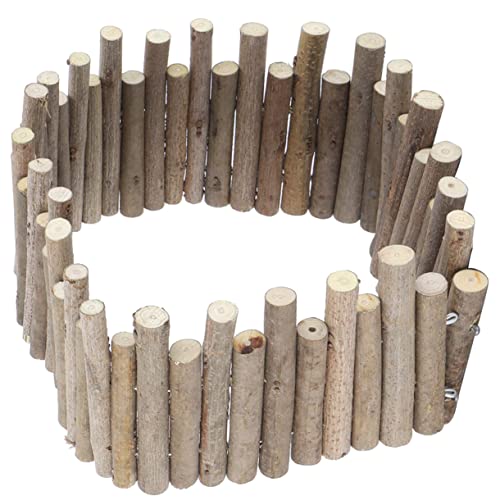 COLLBATH Holzzaunspielzeug Für Hamsterkäfige Naturholzzaun Als Landschaftszaun Sicherer Spielplatz Für Haustiere Trennt Hamster Effektiv COLLBATH Holzzaunspielzeug Für Hamsterkäfige Naturholzzaun Als Landschaftszaun Sicherer Spielplatz Für Haustiere Trennt Hamster Effektiv von COLLBATH