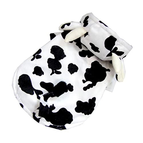 COLLBATH Hundekostüm Halloween Kuh Modellierung Haustier Outfit Spaß Haustier Bekleidung Für Hundeparty COLLBATH Hundekostüm Halloween Kuh Modellierung Haustier Outfit Spaß Haustier Bekleidung Für Hundeparty von COLLBATH