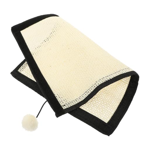 COLLBATH Haustier Katze Kratzbrett katzenkratzmatte kratzmatte für Katzen Katzenkratzmöbel kratzmöbel für Katzen Abs Kätzchen-Zubehör praktische Kratzunterlage Sisal Weiß COLLBATH Haustier Katze Kratzbrett katzenkratzmatte kratzmatte für Katzen Katzenkratzmöbel kratzmöbel für Katzen Abs Kätzchen-Zubehör praktische Kratzunterlage Sisal Weiß von COLLBATH