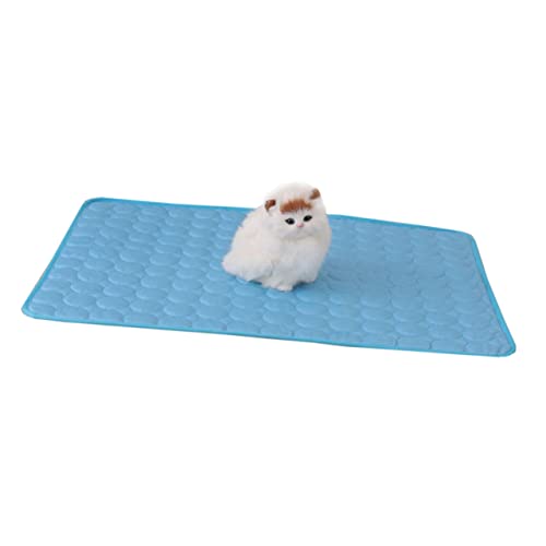 COLLBATH Haustier-Kühlmatte Für Hunde Haustier-Kühlunterlage Kühlunterlage Für Hunde Kühlunterlage Hundeunterlage Hundebett Schlafunterlage Sommerhimmelblau Haustier-Kühlmatte COLLBATH Haustier-Kühlmatte Für Hunde Haustier-Kühlunterlage Kühlunterlage Für Hunde Kühlunterlage Hundeunterlage Hundebett Schlafunterlage Sommerhimmelblau Haustier-Kühlmatte von COLLBATH