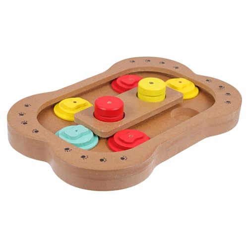 COLLBATH Interaktives Spielzeug Für Langsames Füttern Von Hunden Holz-Puzzle-futternapf Für Hunde Langsame Fütterung Von Welpen von COLLBATH