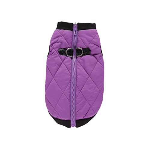 COLLBATH Warmer Wintermantel für Hunde Hundemantel für kaltes Wetter Reißverschluss Haustier- -Accessoire Welpenmantel für Outdoor-Aktivitäten von COLLBATH