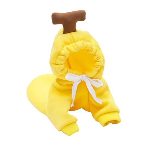 COLLBATH Banana Hundekleidung - Hundepullover - Weiches Polyester Für Komfort - Herbst Und COLLBATH Banana Hundekleidung - Hundepullover - Weiches Polyester Für Komfort - Herbst Und von COLLBATH