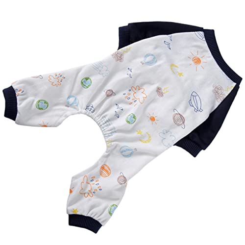 COLLBATH Stilvoller Haustier-Pyjama Warme Hundekleidung Für Hunde Aus Atmungsaktivem Baumwoll-Polyester-Material COLLBATH Stilvoller Haustier-Pyjama Warme Hundekleidung Für Hunde Aus Atmungsaktivem Baumwoll-Polyester-Material von COLLBATH