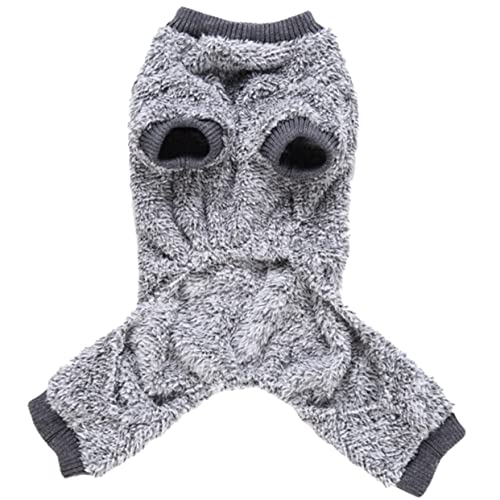 COLLBATH Haustier-Pyjama Mäntel Hündchen Jacken pet Supplies hundemantel Dog Accessories hundepflege weihnachtsdeko zartes Welpenkostüm Schlafkleidung für Hunde Polyester Baumwolle Grey COLLBATH Haustier-Pyjama Mäntel Hündchen Jacken pet Supplies hundemantel Dog Accessories hundepflege weihnachtsdeko zartes Welpenkostüm Schlafkleidung für Hunde Polyester Baumwolle Grey von COLLBATH