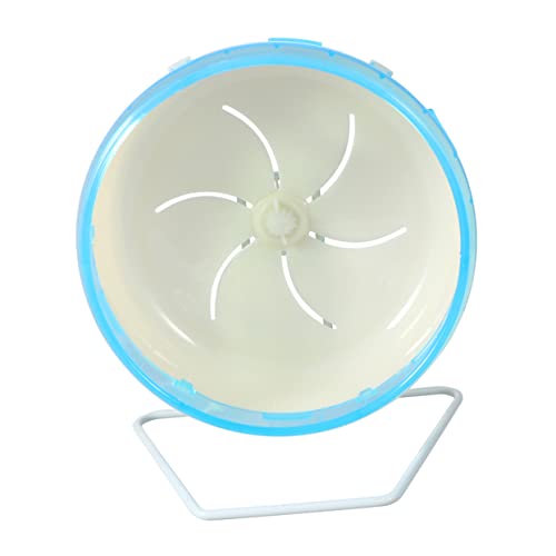 COLLBATH Einzigartiges Haustierspielzeug Eichhörnchen-Rad geräuschloser Laufspielball für Hamster Blau 22 cm Halterung für Kleintiere COLLBATH Einzigartiges Haustierspielzeug Eichhörnchen-Rad geräuschloser Laufspielball für Hamster Blau 22 cm Halterung für Kleintiere von COLLBATH