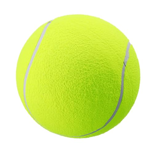 COLLBATH Aufblasbarer Tennisball Großer Tennisball Für Haustiere Leichter Aufblasbarer Ball Riesenballspielzeug Für Hunde von COLLBATH