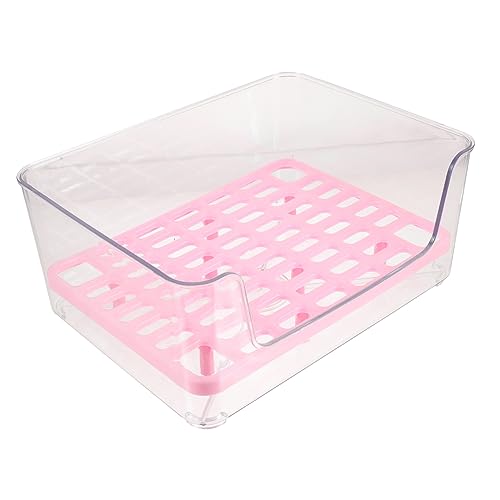 COLLBATH Katzentoilette für Haustiere Acryl Pet-Splash-Design Halbgeschlossene Haustiertoilette Katzentoilette Shop Friendly COLLBATH Katzentoilette für Haustiere Acryl Pet-Splash-Design Halbgeschlossene Haustiertoilette Katzentoilette Shop Friendly von COLLBATH