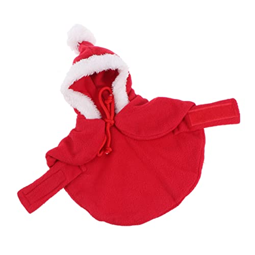 COLLBATH Hundekleidung Weihnachten Umhang Mit Hut Bequemes Weihnachtskostüm Für Haustiere Partykleidung Cosplay COLLBATH Hundekleidung Weihnachten Umhang Mit Hut Bequemes Weihnachtskostüm Für Haustiere Partykleidung Cosplay von COLLBATH