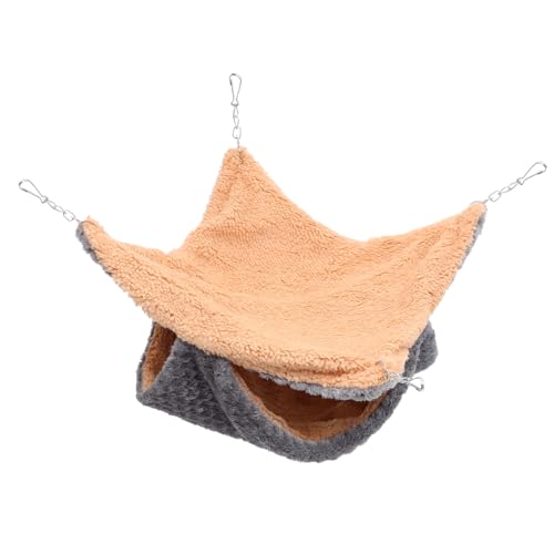 COLLBATH Warmes Chinchilla-schaukelnest Papagei Eichhörnchenbett Haustierkäfig Hängematte Weiche Baumwolle Bequemes Hamsterbett COLLBATH Warmes Chinchilla-schaukelnest Papagei Eichhörnchenbett Haustierkäfig Hängematte Weiche Baumwolle Bequemes Hamsterbett von COLLBATH
