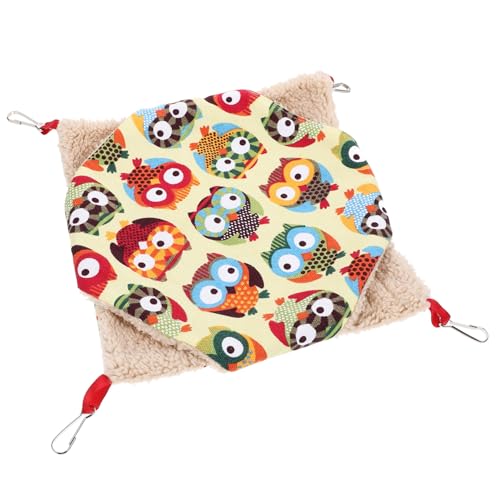 COLLBATH Sicheres Baumwollmaterial Bequeme Chinchilla-hängematte Für Hamster Meerschweinchen Ratten COLLBATH Sicheres Baumwollmaterial Bequeme Chinchilla-hängematte Für Hamster Meerschweinchen Ratten von COLLBATH